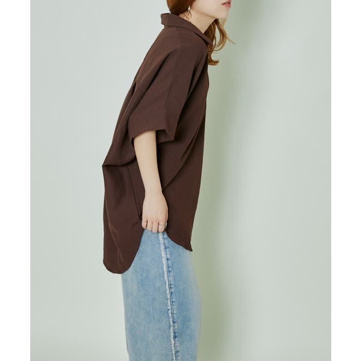 レディース 半袖シャツ 体型カバー | GORGE  | 詳細画像9 