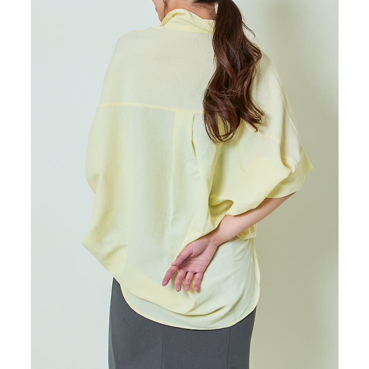 レディース 半袖シャツ 体型カバー | GORGE  | 詳細画像4 