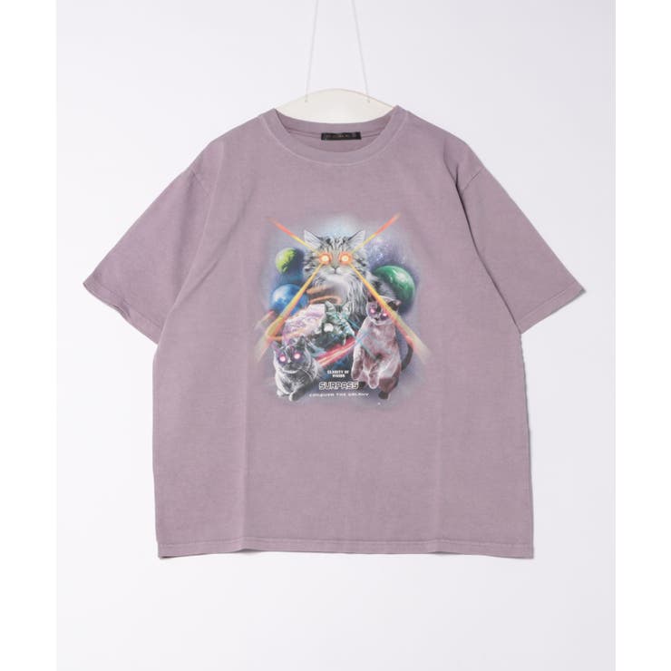 パープル | ピグメントアソートＢＩＧ Ｔシャツ | GORGE 