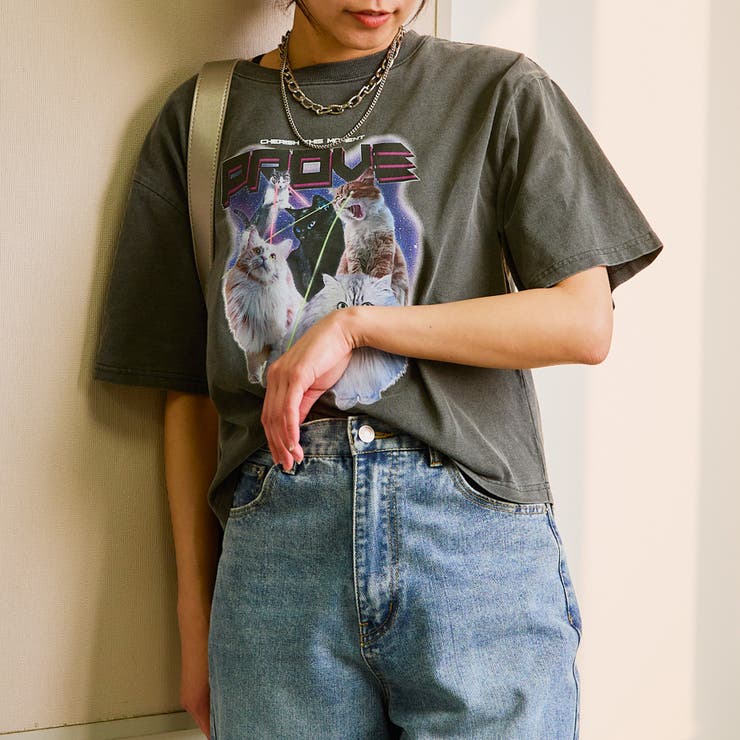 レディース 半袖Tシャツ ヴィンテージ風プリント | GORGE  | 詳細画像6 