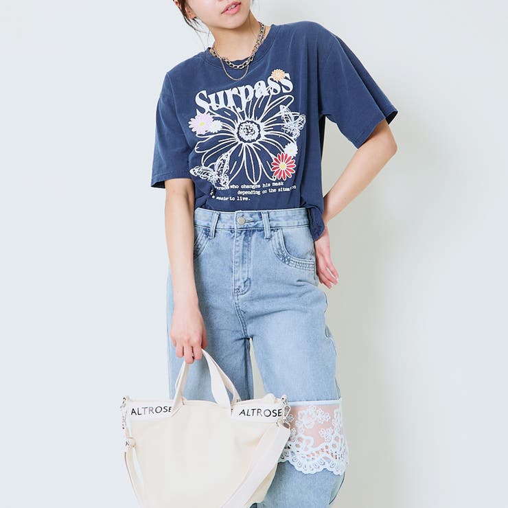 レディース 半袖Tシャツ ヴィンテージ風プリント | GORGE  | 詳細画像16 