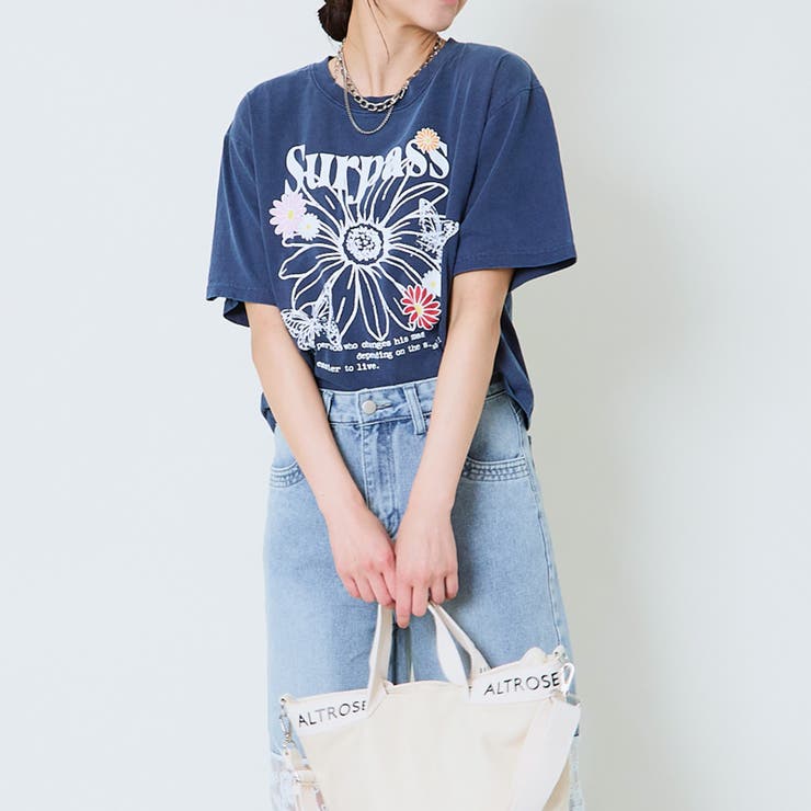 レディース 半袖Tシャツ ヴィンテージ風プリント | GORGE  | 詳細画像17 