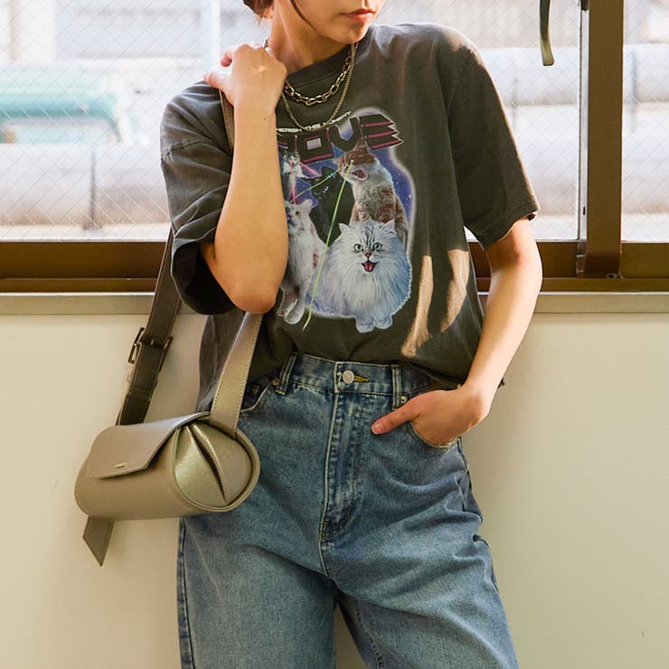 レディース 半袖Tシャツ ヴィンテージ風プリント | GORGE  | 詳細画像1 