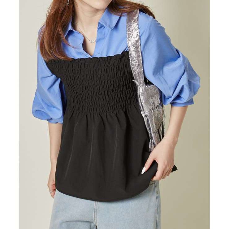 レディース ドッキングシャツ ブラウス風 | GORGE  | 詳細画像17 