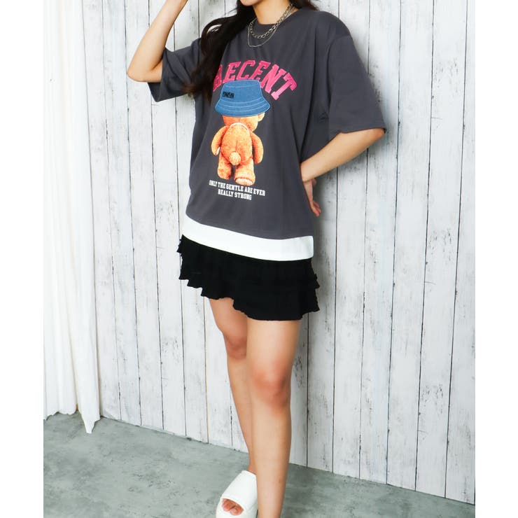 レディース オーバーサイズTシャツ 体型カバー | GORGE  | 詳細画像29 