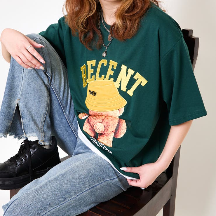 レディース オーバーサイズTシャツ 体型カバー | GORGE  | 詳細画像8 