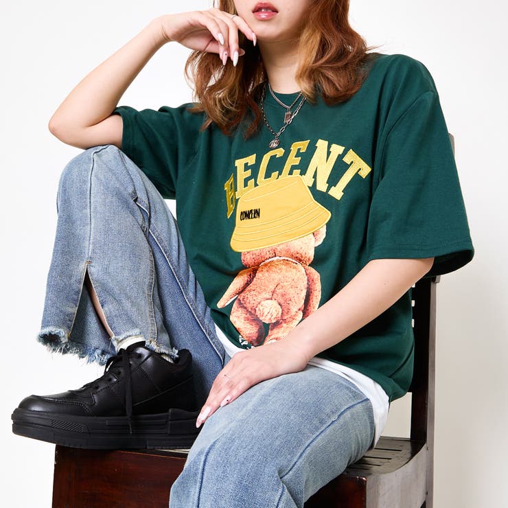 レディース オーバーサイズTシャツ 体型カバー | GORGE  | 詳細画像25 