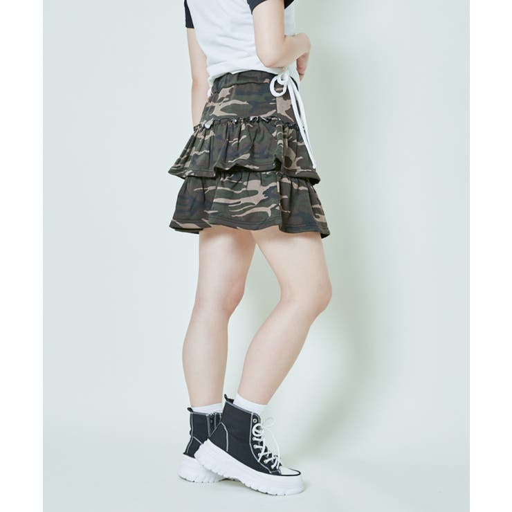 《2段ティアード×インナーパンツ付き》レディース スカパン 美脚 春夏秋	 | GORGE  | 詳細画像29 