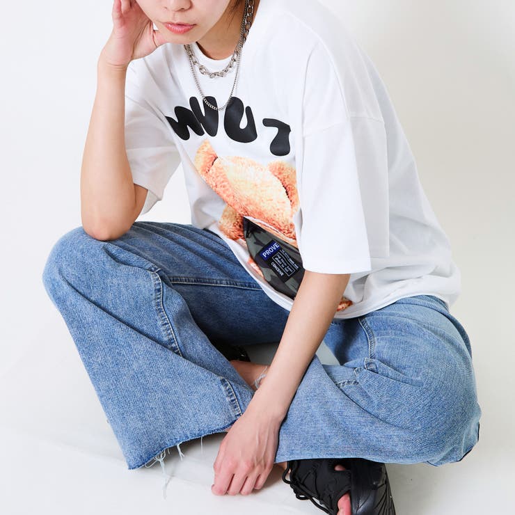 gueesクマTシャツ guess green label メンズ レディース 熊 Tシャツ - メルカリ