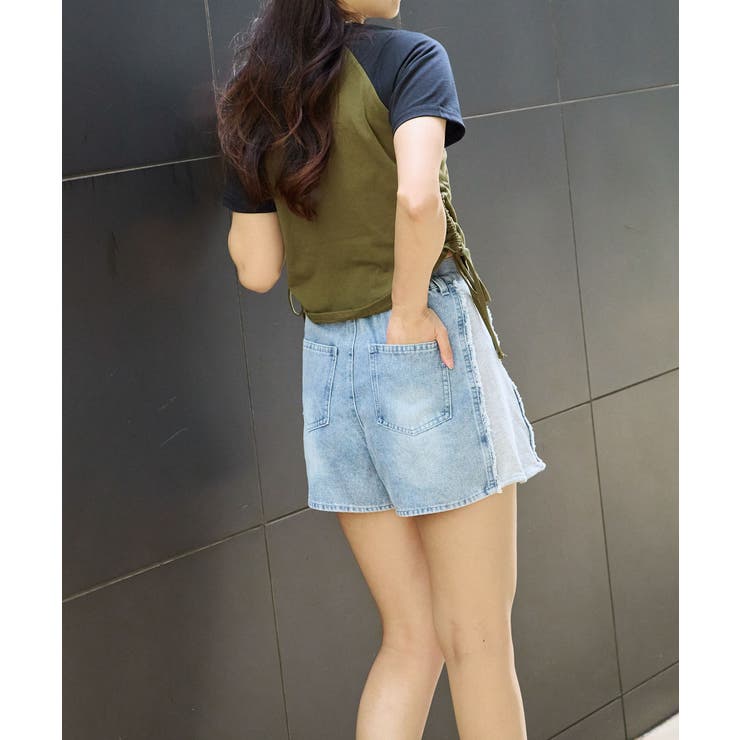 《ドロスト裾×ラグランスリーブ》ロゴプリントT／1枚でサマ見え	 | GORGE  | 詳細画像28 