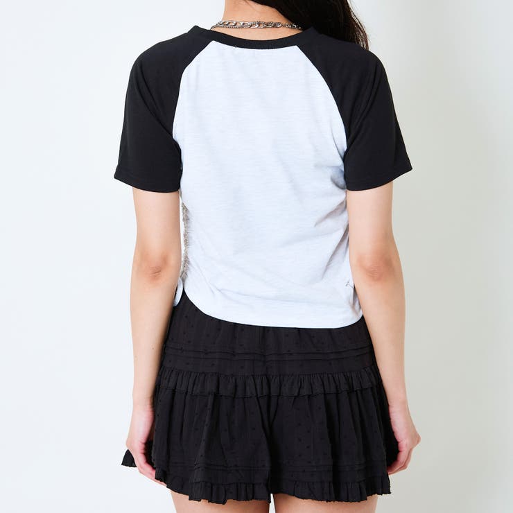 《ドロスト裾×ラグランスリーブ》ロゴプリントT／1枚でサマ見え	 | GORGE  | 詳細画像18 