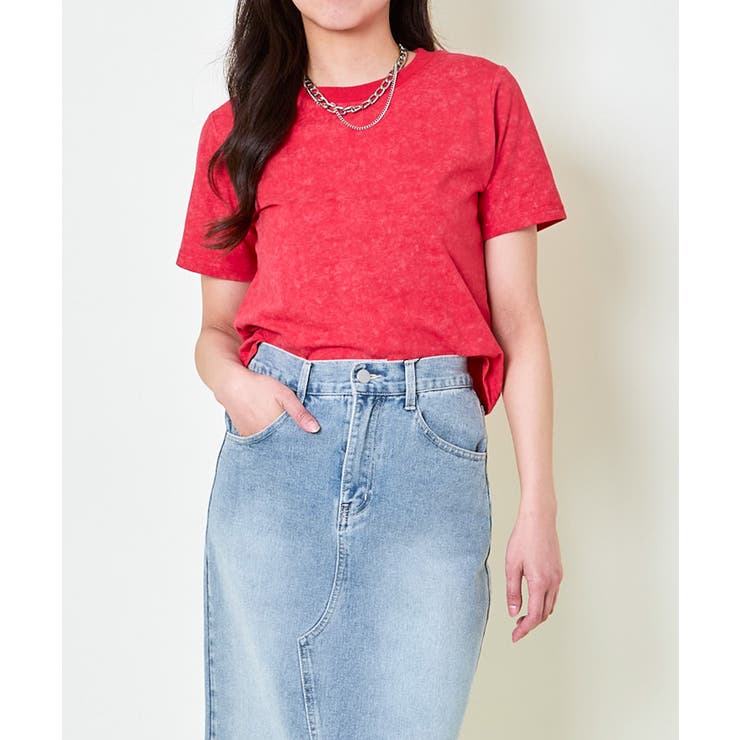 《短丈×ヴィンテージ風カラー》無地シンプルTシャツ | GORGE  | 詳細画像2 