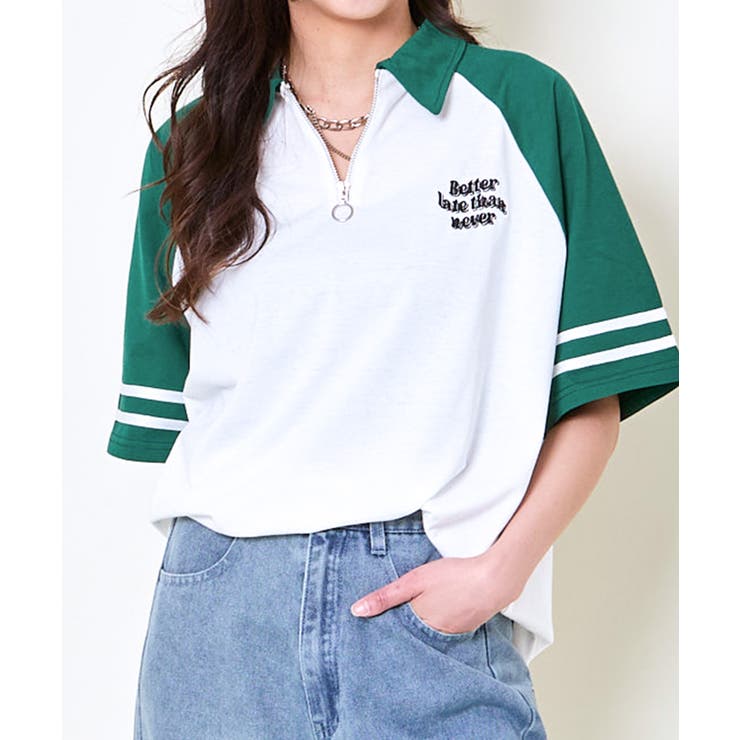 レディース オーバーサイズTシャツ スポーティ | GORGE  | 詳細画像3 