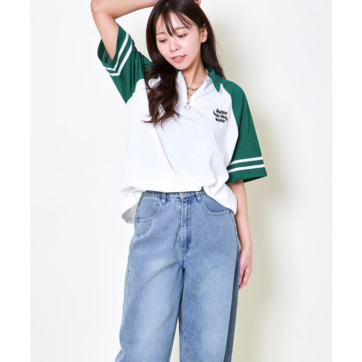 レディース オーバーサイズTシャツ スポーティ | GORGE  | 詳細画像6 