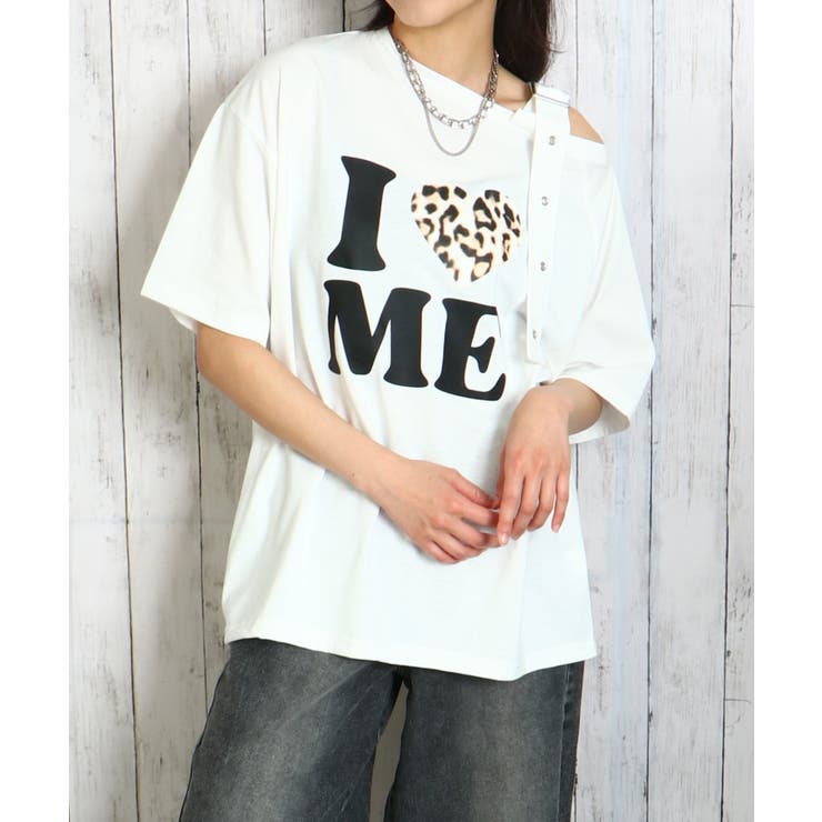 肩ベルトワンショルＴシャツ | GORGE  | 詳細画像6 