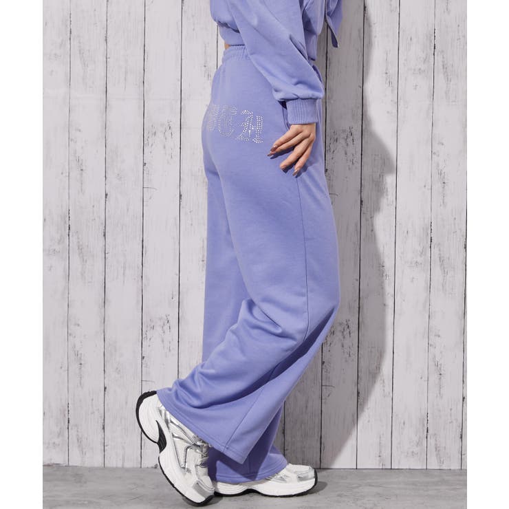 《ラインストーン×ピグメント加工》レディース スウェットパンツ ゆったりストレー… | GORGE  | 詳細画像16 