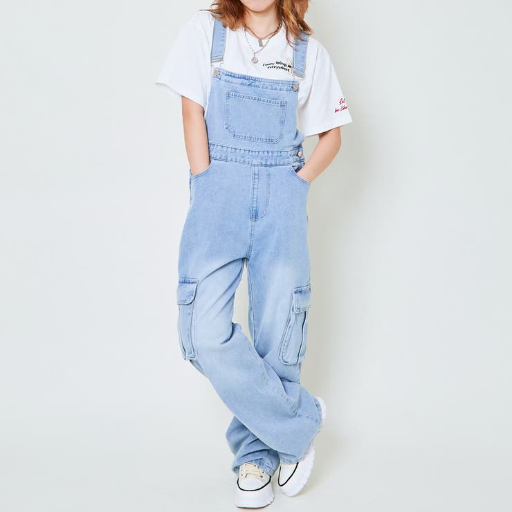 GISELe 4月号掲載】atelier SOMETHING LACE UP SALOPETTE