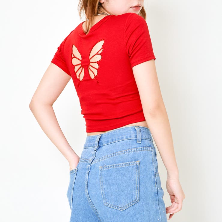 アナスイミニ　新品　140  バタフライ 蝶 ポシェット Tシャツ　キュロット アナスイミニ 新品 140 バタフライ 蝶 ポシェット Tシャツ
