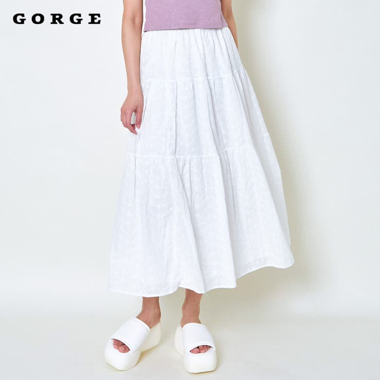 ティアードレーススカート[品番：GORW0009980]｜GORGE （ゴージ
