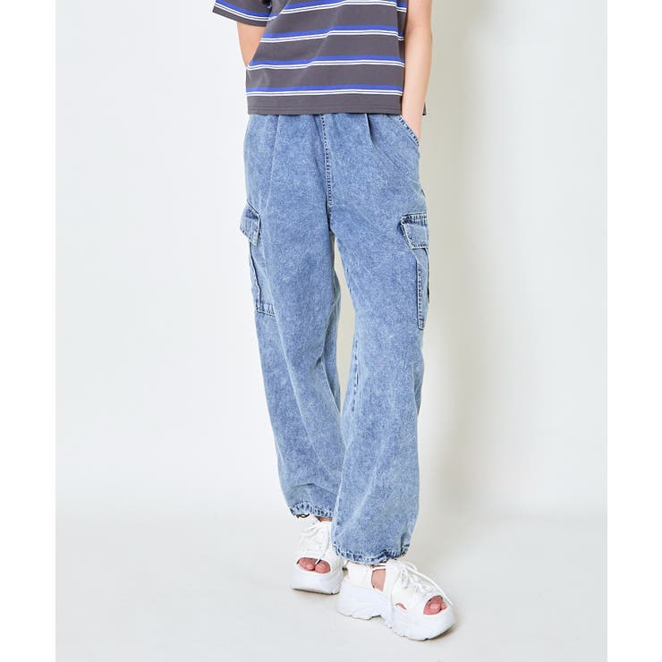 最大10%OFFクーポン 刺繍カーゴパンツ[品番：GORW0009981]｜GORGE （ゴージ）の パンツ