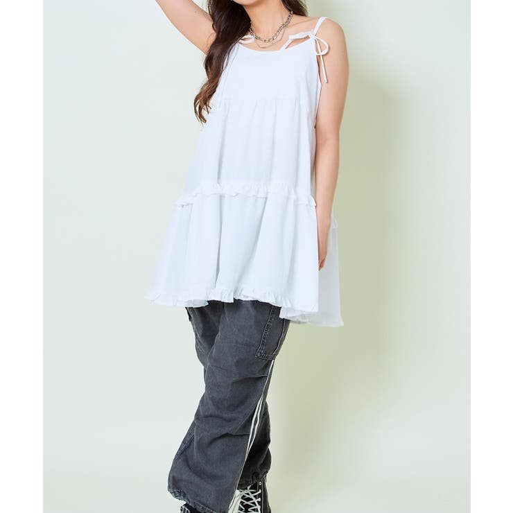 《ふんわり揺れティアード》チュニックワンピース／レイヤード上手に◎	 | GORGE  | 詳細画像5 