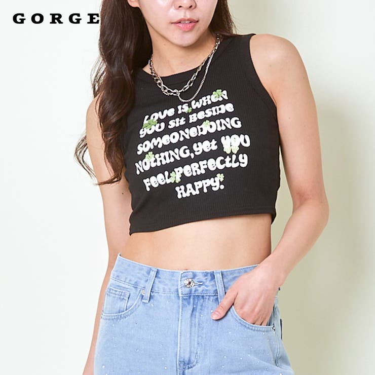 パット付きクローバータンク | GORGE  | 詳細画像1 