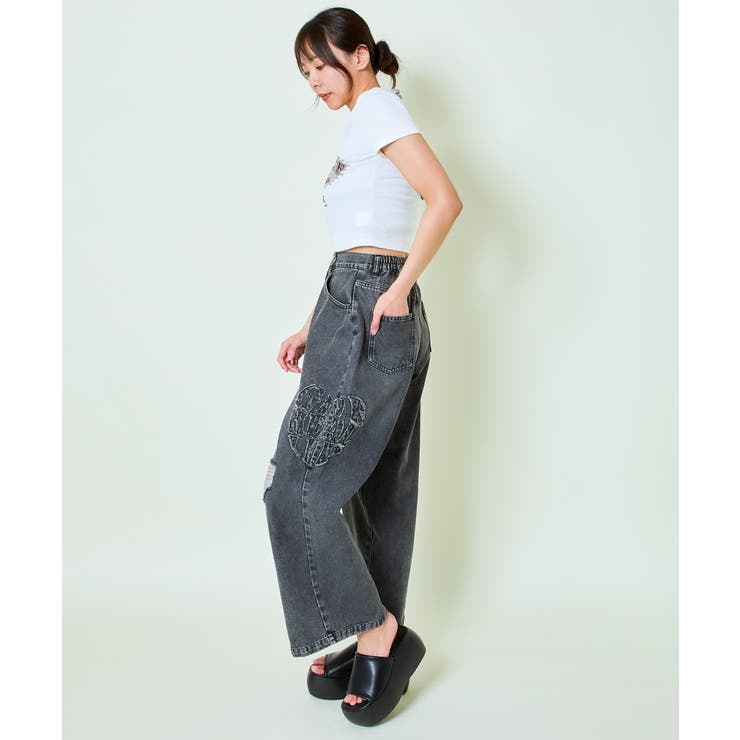 レイヤードテレコ半袖トップス | GORGE  | 詳細画像2 