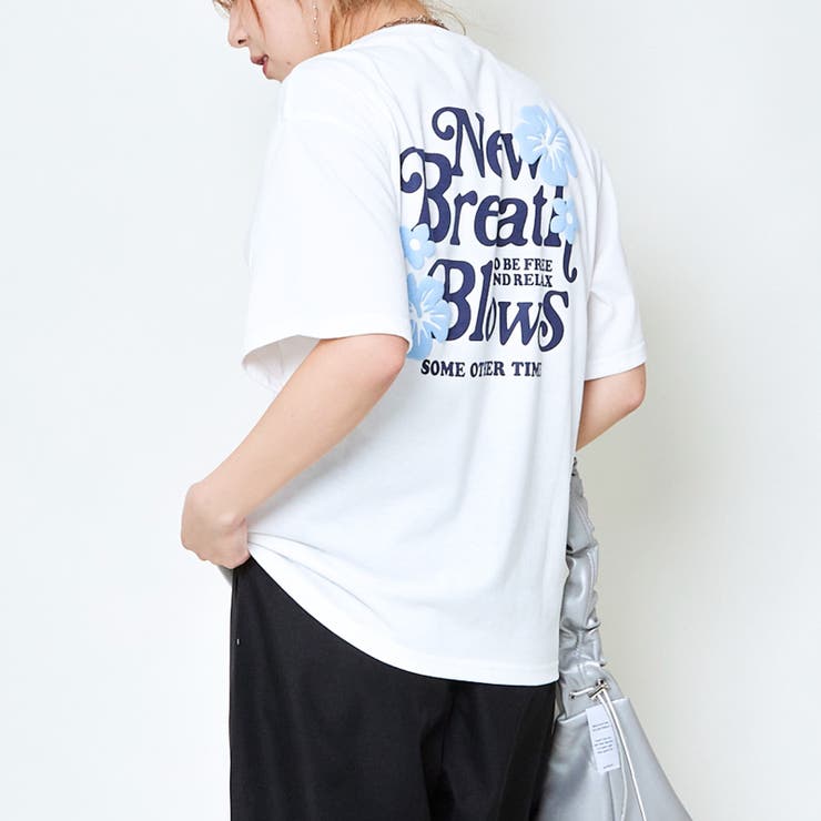 ハイビスカス発泡Tシャツ[品番：GORW0009853]｜GORGE （ゴージ