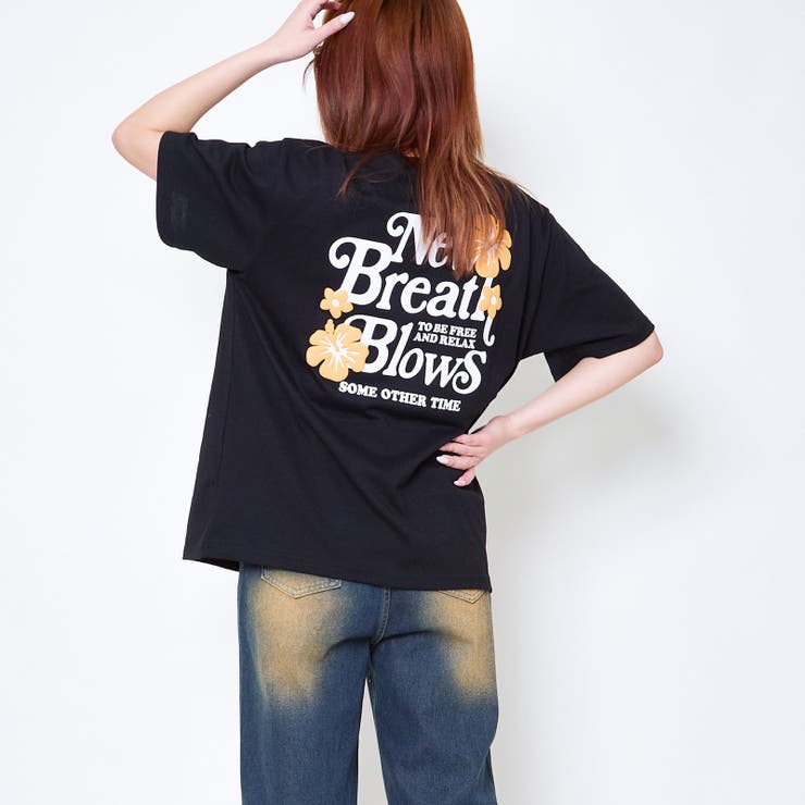 ハイビスカス発泡Tシャツ[品番：GORW0009853]｜GORGE （ゴージ