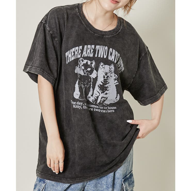 《ピグメント加工×ルーズ感》ヴィンテージ風Tシャツ | GORGE  | 詳細画像2 