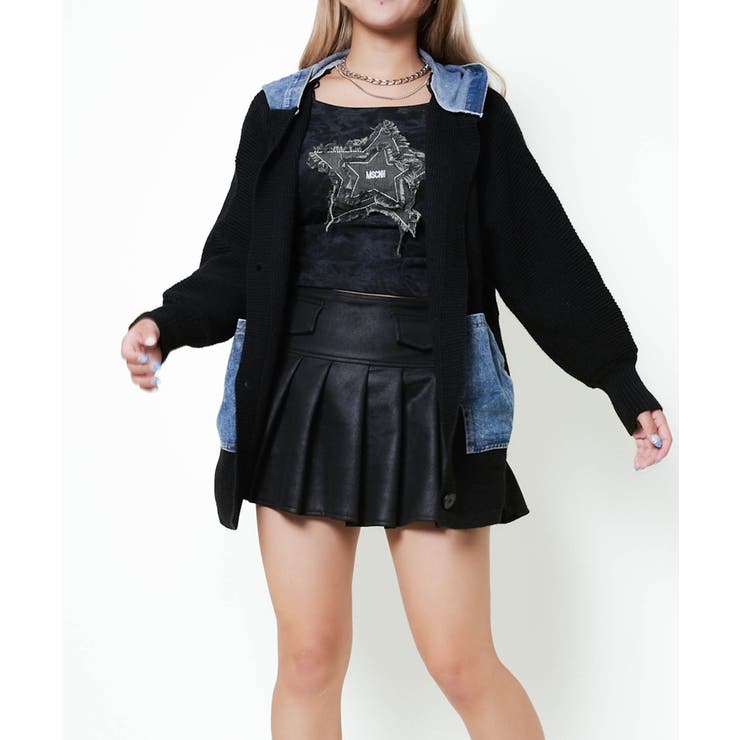 レディース ニットパーカー風カーディガン 秋冬トップス | GORGE  | 詳細画像5 