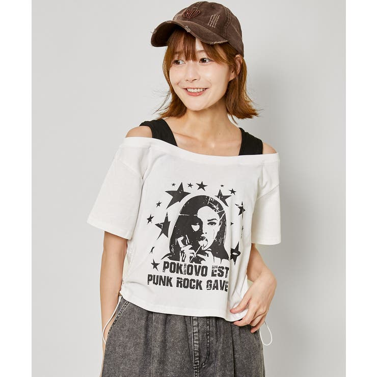 レディース 半袖Ｔシャツ リブタンクドッキング | GORGE  | 詳細画像9 