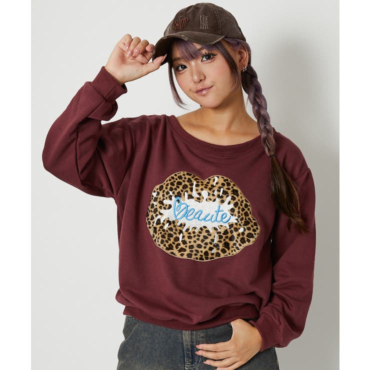 《オフショル風シルエット》レディース 裏毛 スウェット 長袖 トップス 春夏秋 | GORGE  | 詳細画像10 