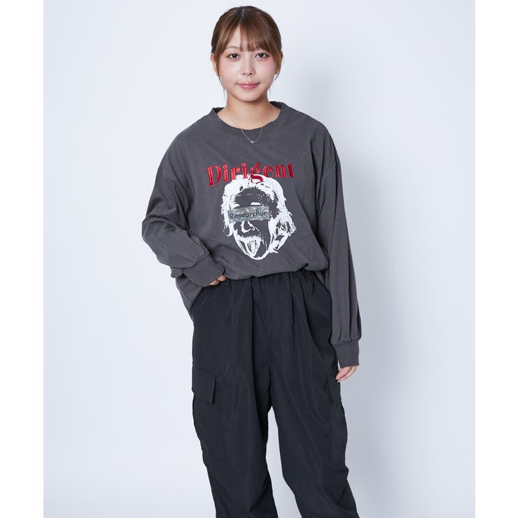 PHEENY 長袖カットソー　グラフィックプリント セール】【SIDEWAY STANCE】オリジナル グラフィック プリント