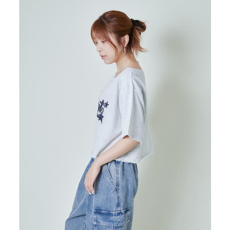 《ゆるっと肩落ち×ミニ裏毛》ラフ映えトップス | GORGE  | 詳細画像5 