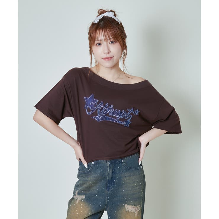 ❤ラス２ 高品質　全人毛　広範囲隠　9×14ｃｍ　ストレート 自然黒 25cm❤ ゆるっと肩落ち×ミニ裏毛》ラフ映えトップス[品番：GORW0010252