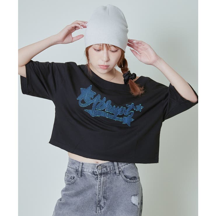 ブラック | 《ゆるっと肩落ち×ミニ裏毛》ラフ映えトップス | GORGE 