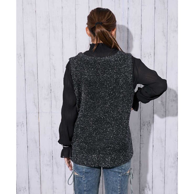 レディース ニットベスト ノースリーブ | GORGE  | 詳細画像8 