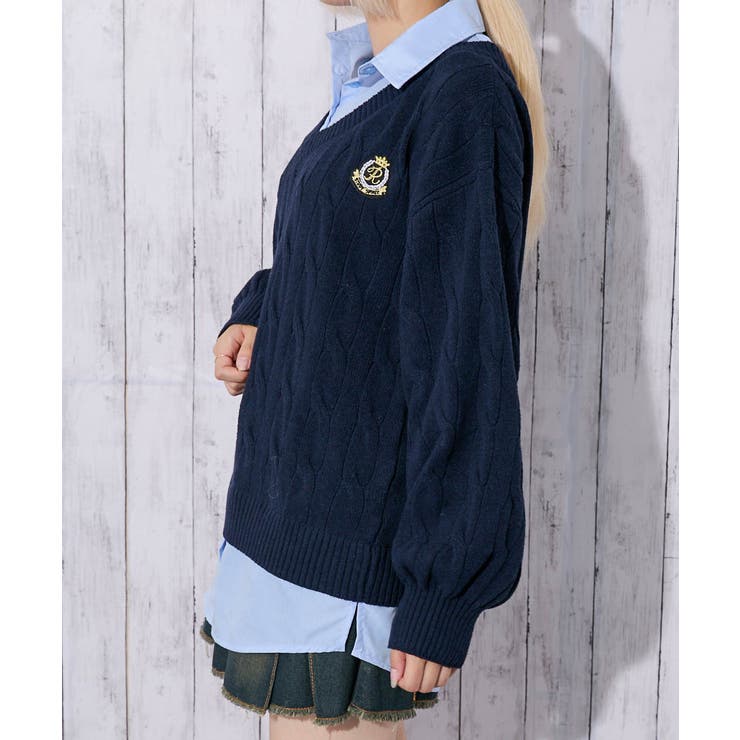 レディース ケーブルニット チュニック | GORGE  | 詳細画像11 