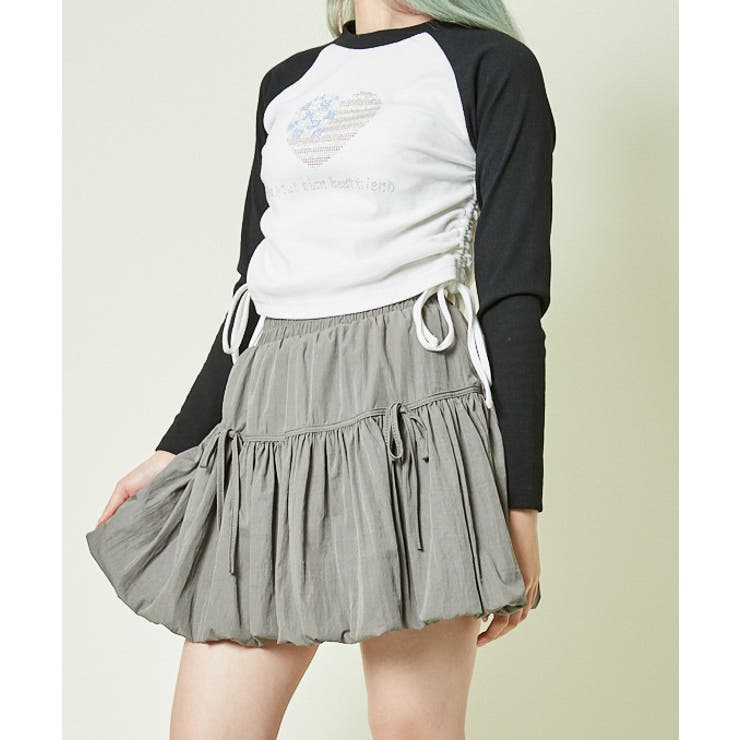 ラインストーンテレコドロストトップス | GORGE  | 詳細画像8 