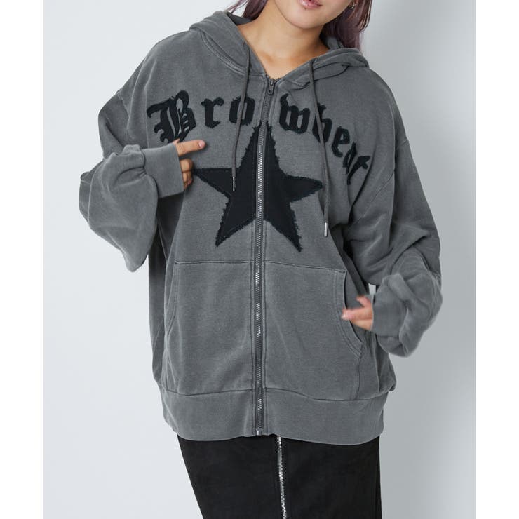 レディース 裏毛 ジップパーカー[品番：GORW0010371]｜GORGE （ゴージ