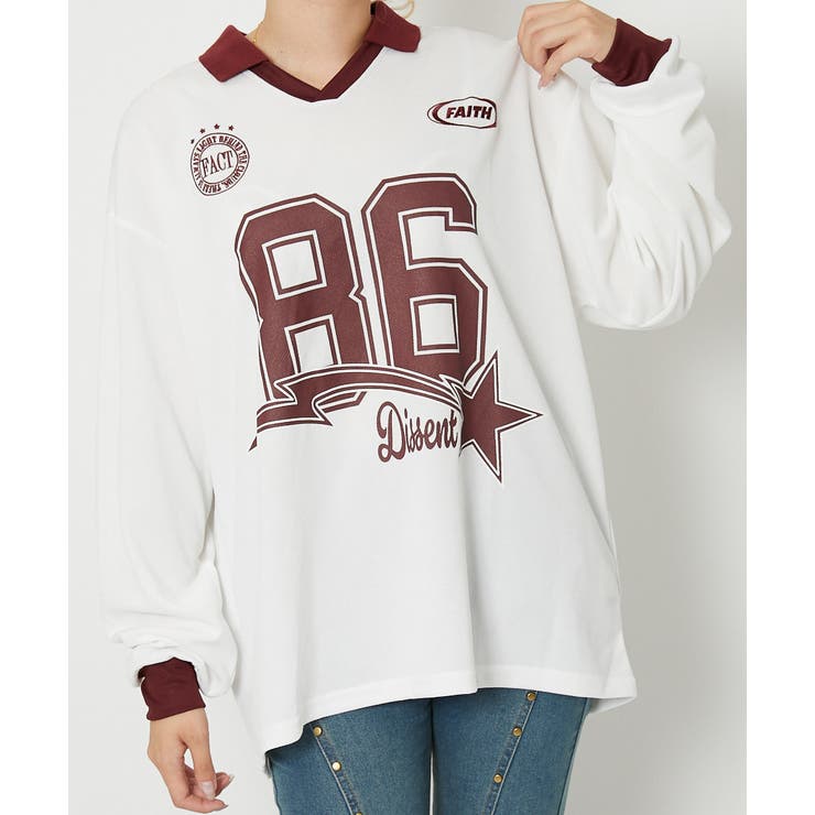 レディース ナンバーロゴ プルオーバー | GORGE  | 詳細画像4 