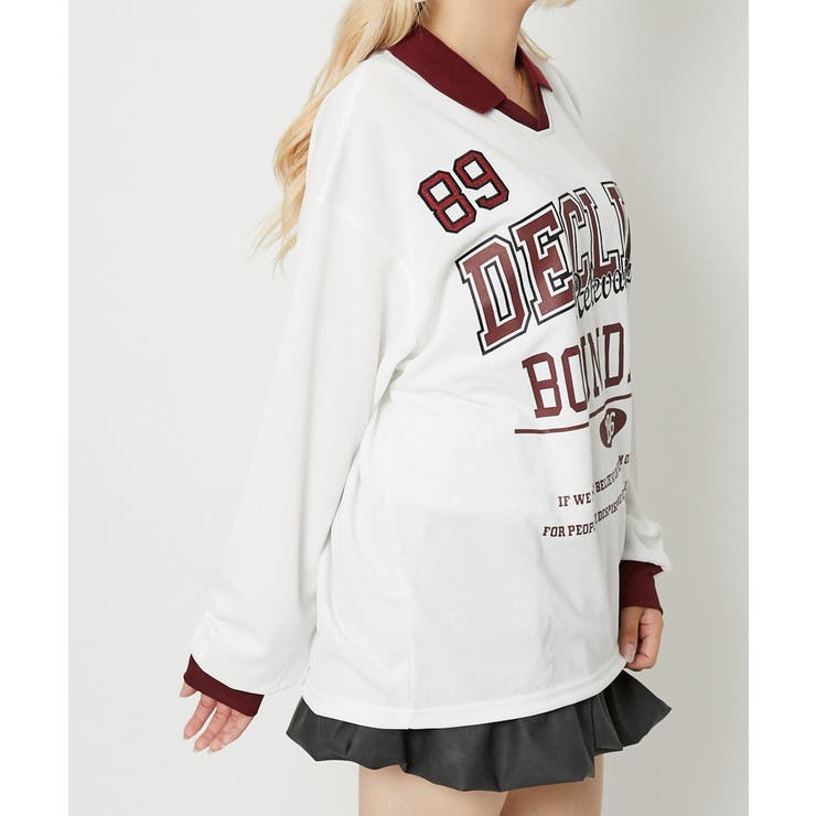 レディース カレッジロゴ プルオーバー | GORGE  | 詳細画像5 