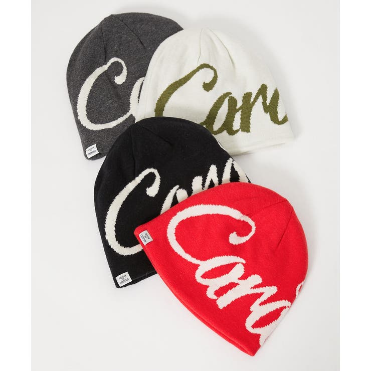 《ロゴ×スター柄》リバーシブルニット帽 ユニセックス 防寒 ストリートコーデ☆ | GORGE  | 詳細画像1 