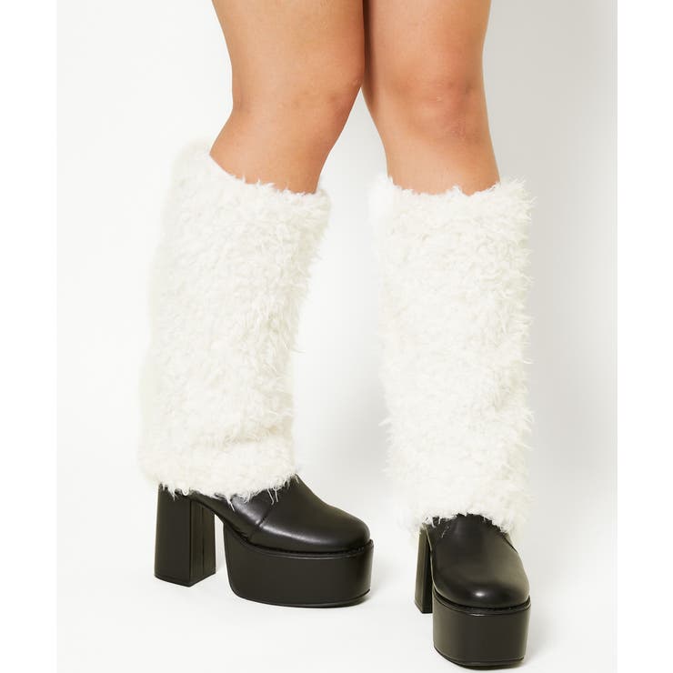 《インパクト抜群×トレンド映え》レディース ファーレッグカバー 膝下丈 | GORGE  | 詳細画像4 