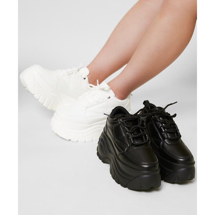 スニーカー スリッポン レディース 厚底 インソールスリッポン