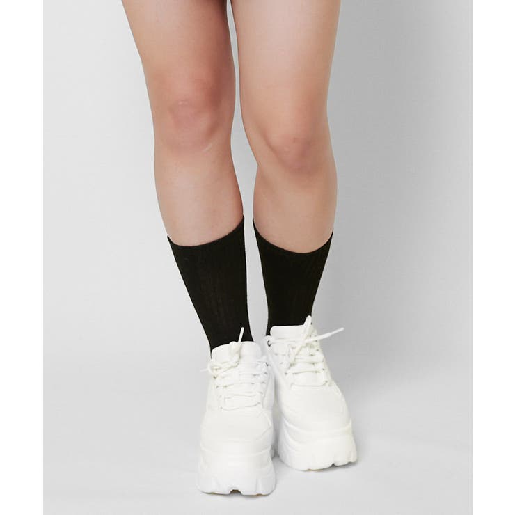 《美脚×脚長シルエット》厚底スニーカー レディース カジュアルコーデに◎ | GORGE  | 詳細画像2 