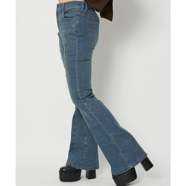 レディース フレアデニム ストレッチ | GORGE  | 詳細画像9