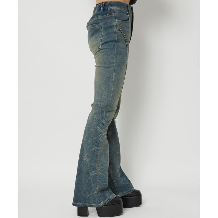 レディース フレアデニム ストレッチ | GORGE  | 詳細画像5