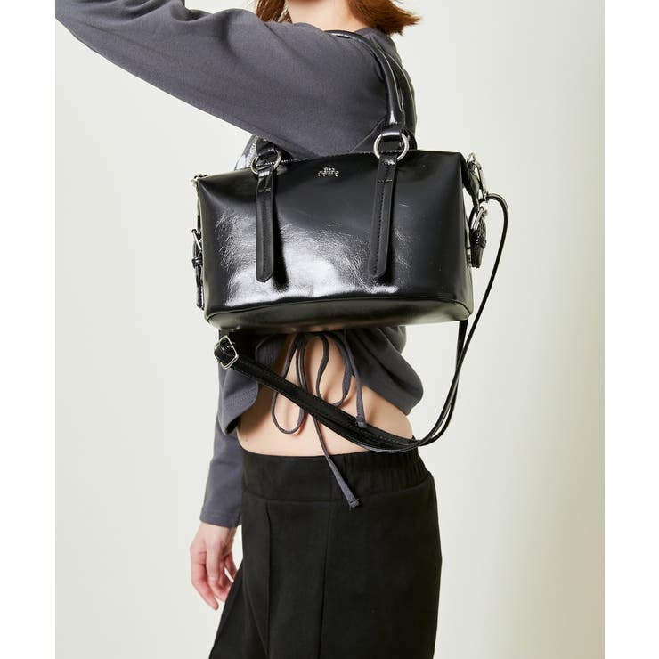 JOSEPH オールレザー 2WAY ボストンバッグ ショルダーバッグ JOSEPH オールレザー 2WAY ボストンバッグ ショルダーバッグ